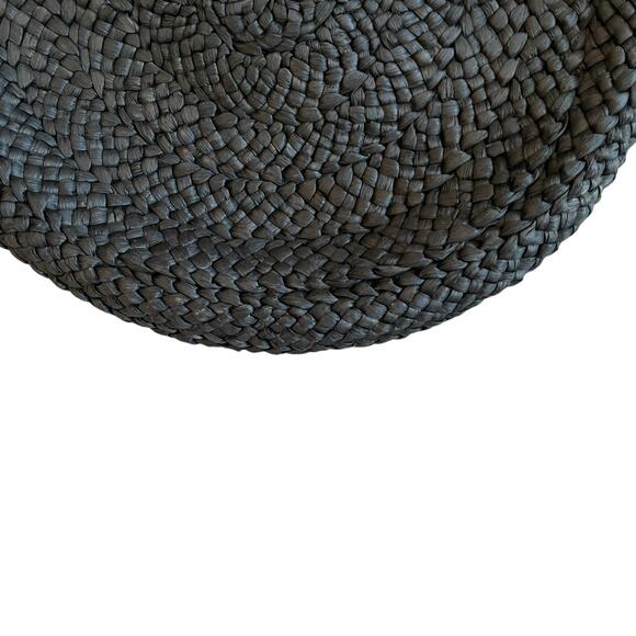 L*Space Black Straw Summer Tote Beach Handbag - Picture 9 of 15